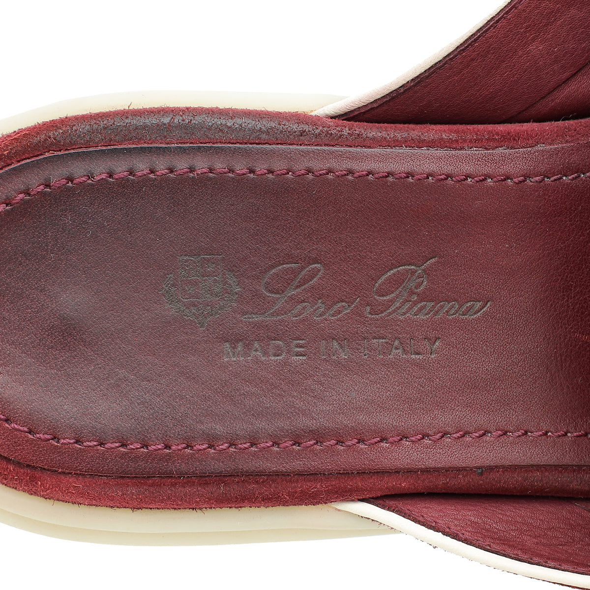 Loro Piana Aguaje Charms Walk Babouche Loafer 38