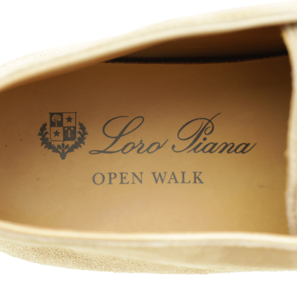 Loro Piana Sandstone Suede Open Walk Chukka Boots 38