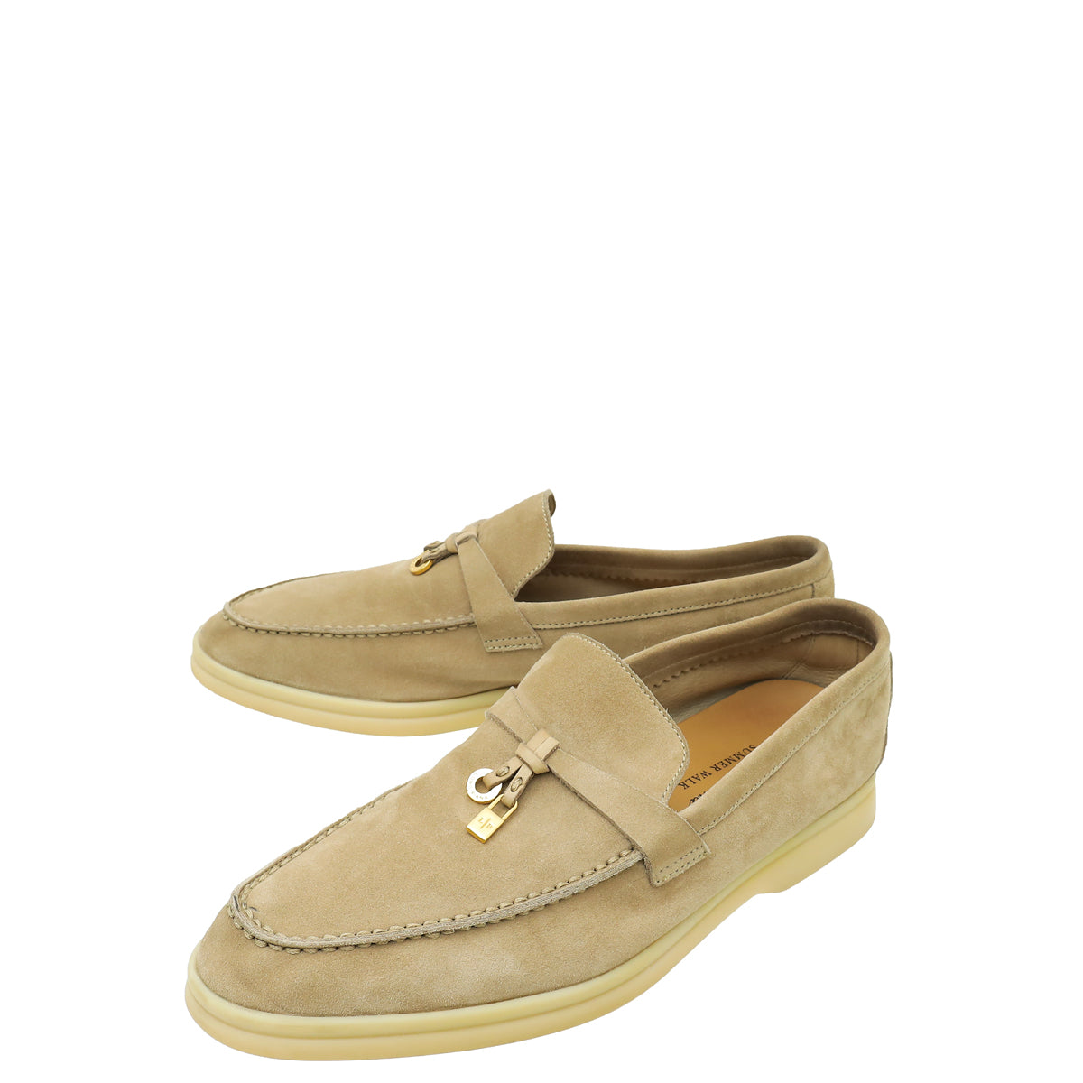 Loro Piana Beige Summer Charm Walk Loafer 38-Loro Piana-THE CLOSET