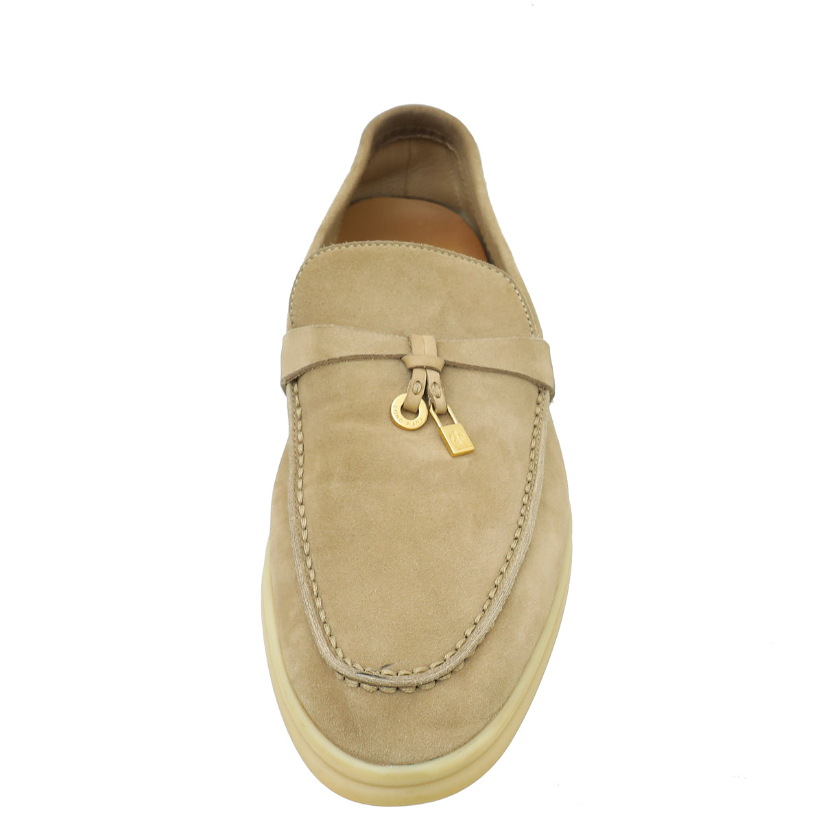 Loro Piana Beige Summer Charm Walk Loafer 38-Loro Piana-THE CLOSET