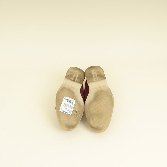 Loro Piana Wild Plum Summer Charms Walk Loafers 39.5