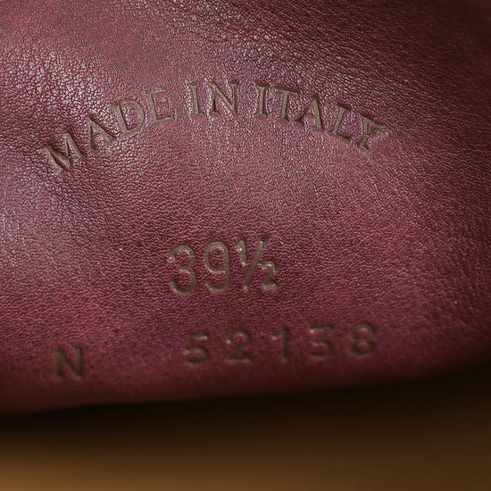 Loro Piana Wild Plum Summer Charms Walk Loafers 39.5