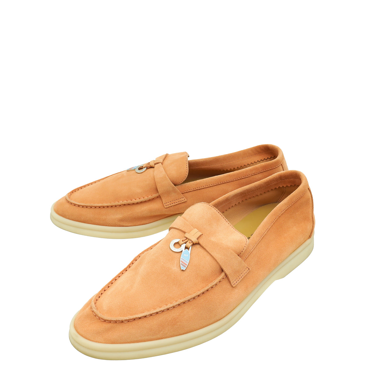 Loro Piana Himalayan Salt Summer Charms Walk Mocassin 39