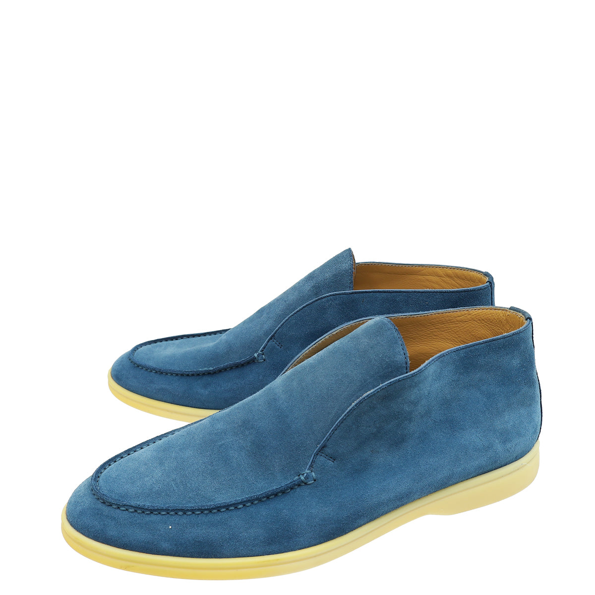 Loro Piana Dark Cyan Open Walk Ankle Boot 40-Loro Piana-THE CLOSET