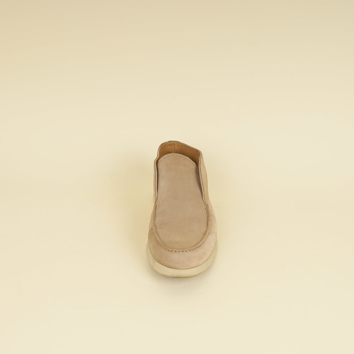 Loro Piana Sandstone Open Walk Suede Ankle Boot 41-Loro Piana-THE CLOSET