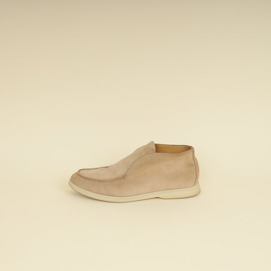 Loro Piana Sandstone Open Walk Suede Ankle Boot 41-Loro Piana-THE CLOSET