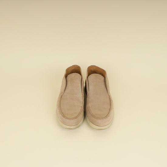 Loro Piana Sandstone Open Walk Suede Ankle Boot 41-Loro Piana-THE CLOSET