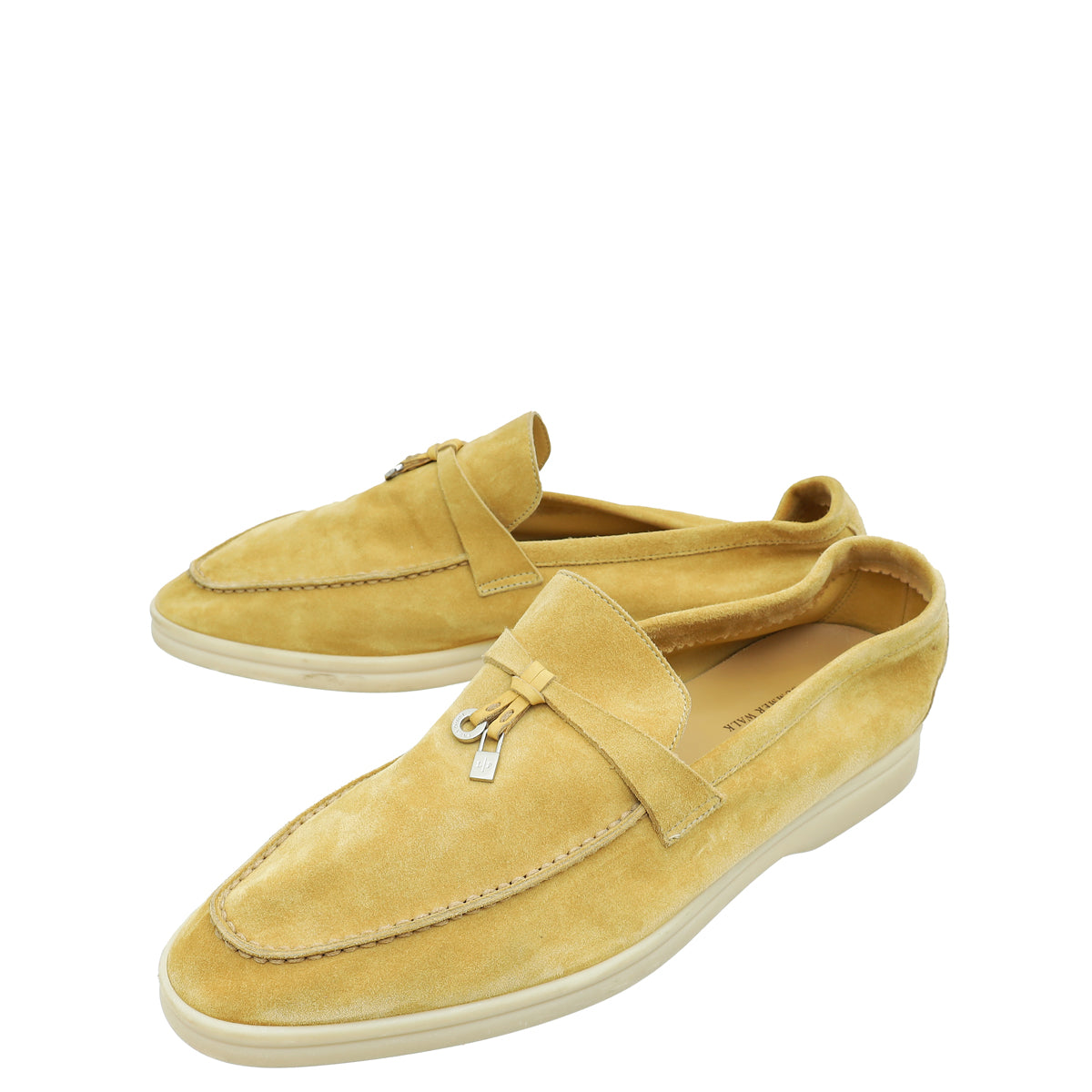 Loro Piana Hinoki Wood Summer Charms Walk Loafer 42