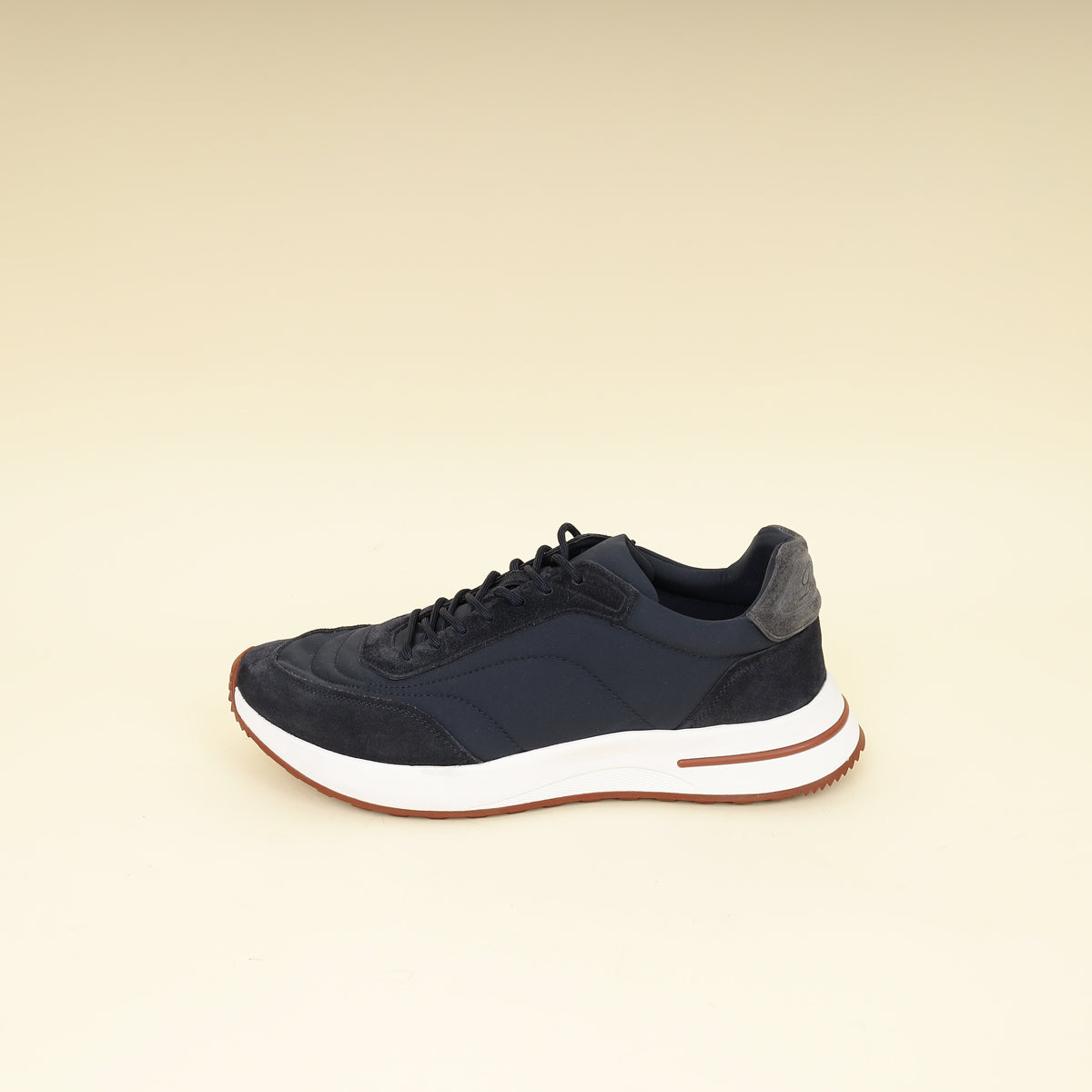 Loro Piana Navy Blue Week End Walk Evo Sneakers 42-Loro Piana-THE CLOSET