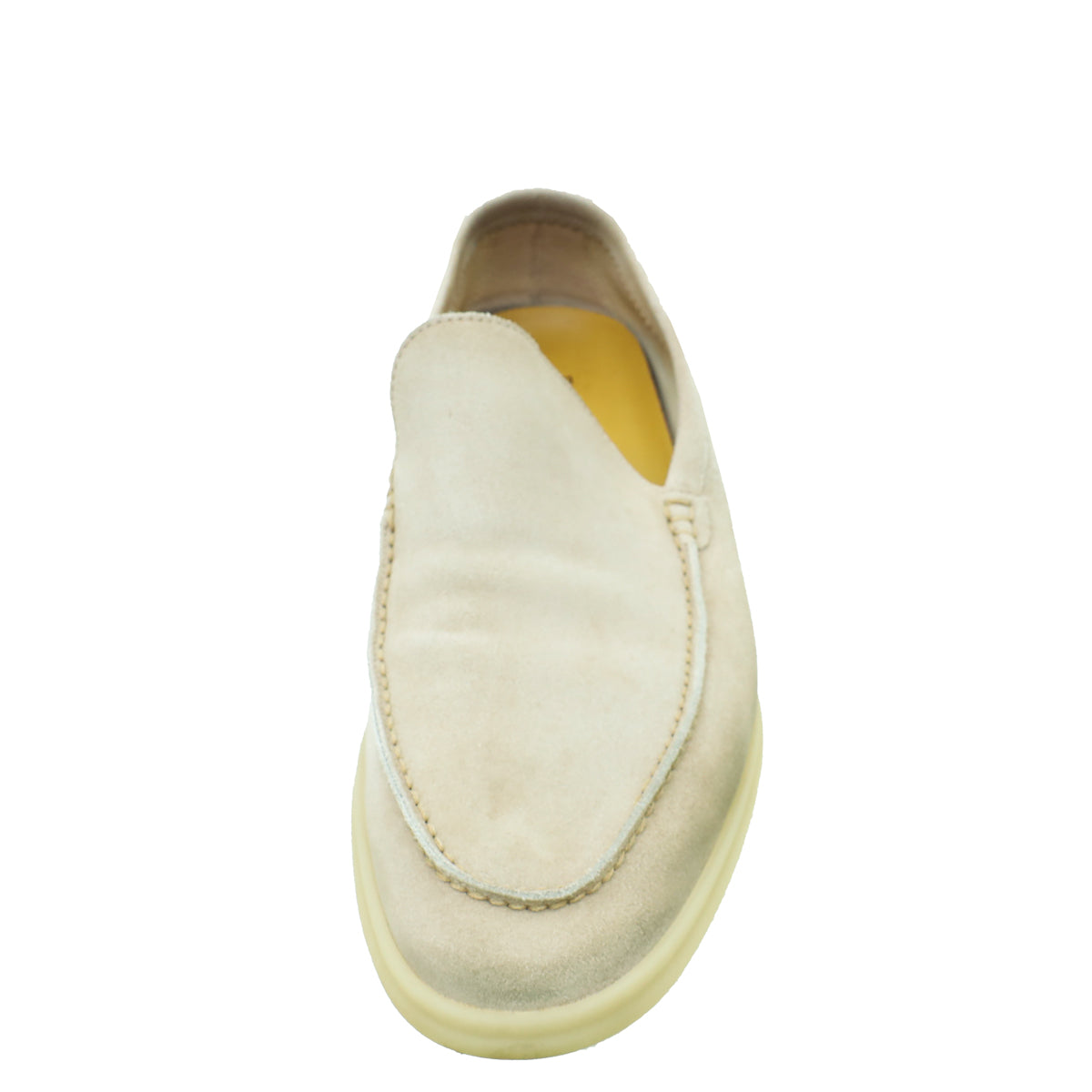 Loro Piana Pearl Gray Summer Walk Loafers 43-Loro Piana-THE CLOSET
