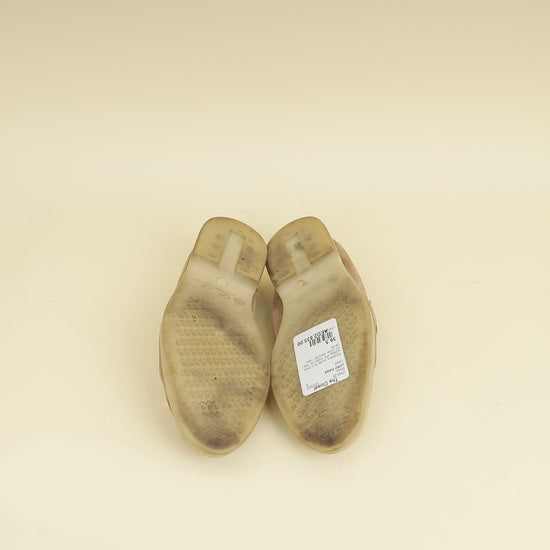 Loro Piana Sandstone Summer Charms Walk Loafers 36.5