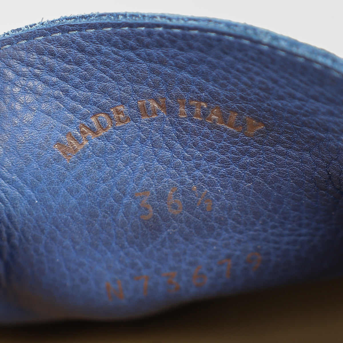 Loro Piana Dark Cerulean Summer Charms Walk Loafers 36.5