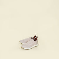Loro Piana Light Pink 360 LP Flexy Walk Sneaker 36