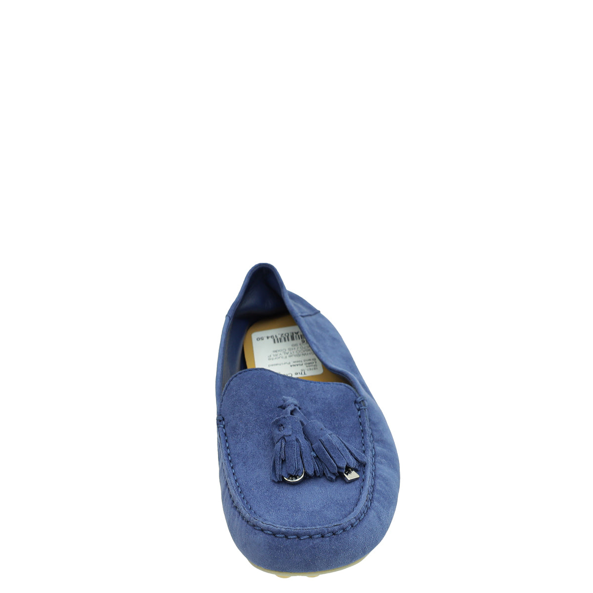 Loro Piana Blue Fluorite Suede Dot Sole Walk Loafer 36-Loro Piana-THE CLOSET