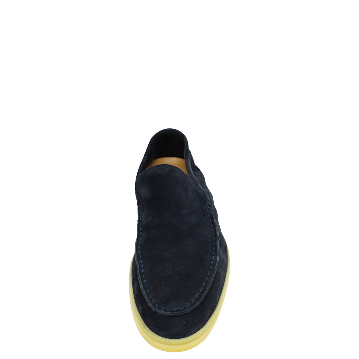 Loro Piana Navy Blue Summer Walk Loafers 37-Loro Piana-THE CLOSET