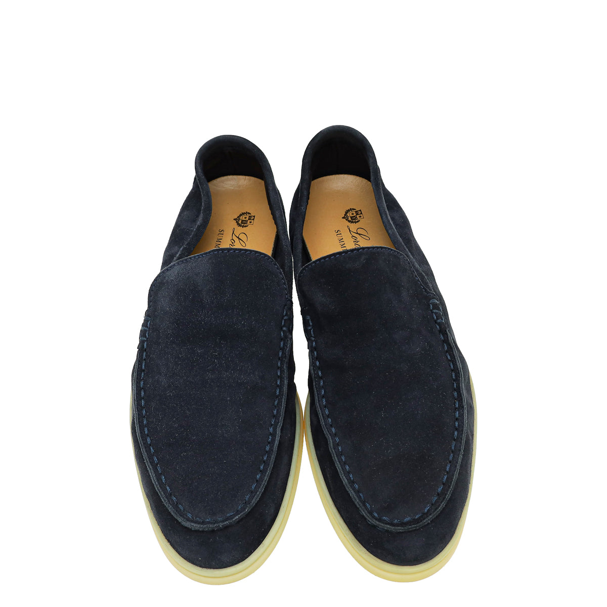 靴 Loro Piana Summer Walk Loafers 37 Loro Piana Navy Blue Summer Walk Loafers 37 – THE CLOSET