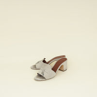 Loro Piana Pearl Powder Summer Charms Sandal 37