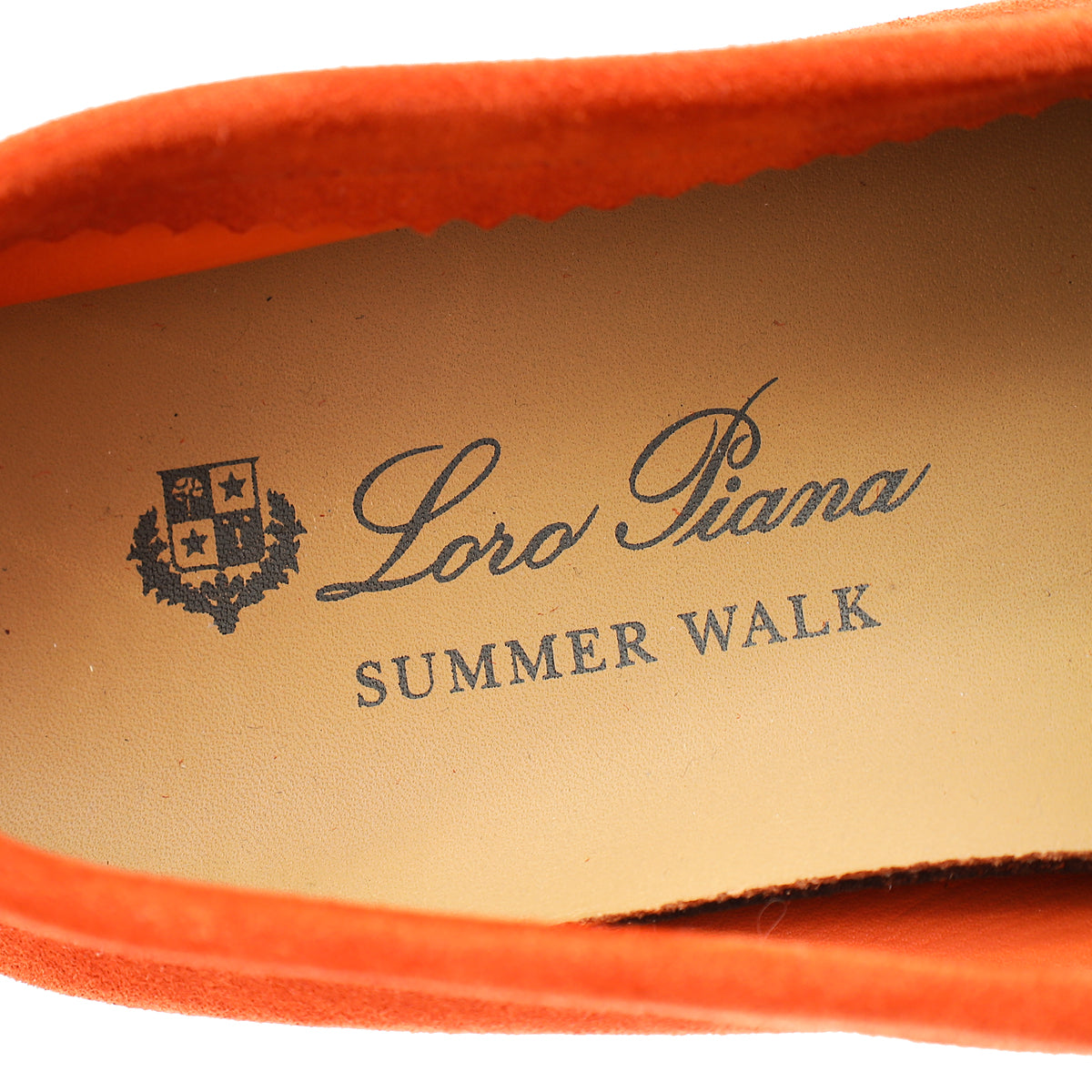 Loro Piana Rust Red Summer Charms Walk Loafer 37-Loro Piana-THE CLOSET