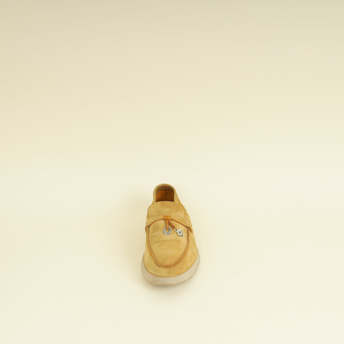 Loro Piana Hinoki Wood Summer Charm Walk Loafer 38.5