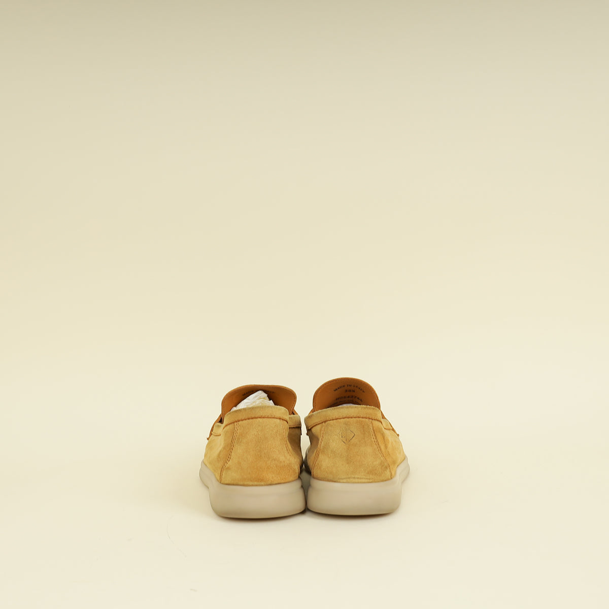 Loro Piana Hinoki Wood Summer Charm Walk Loafer 38.5