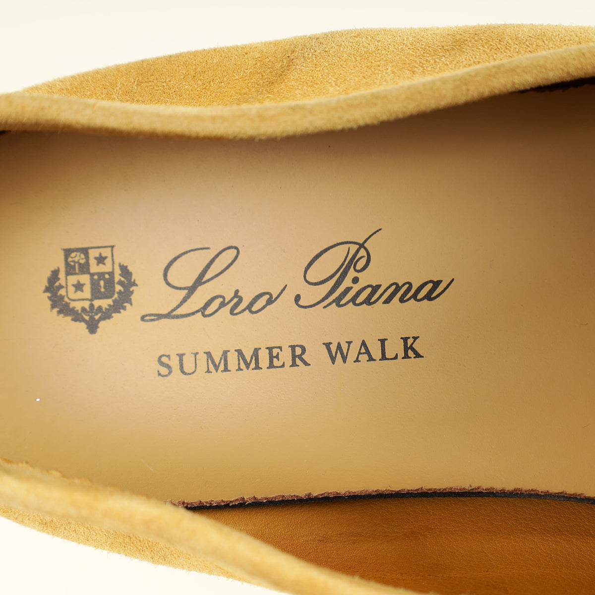 Loro Piana Hinoki Wood Summer Charm Walk Loafer 38.5