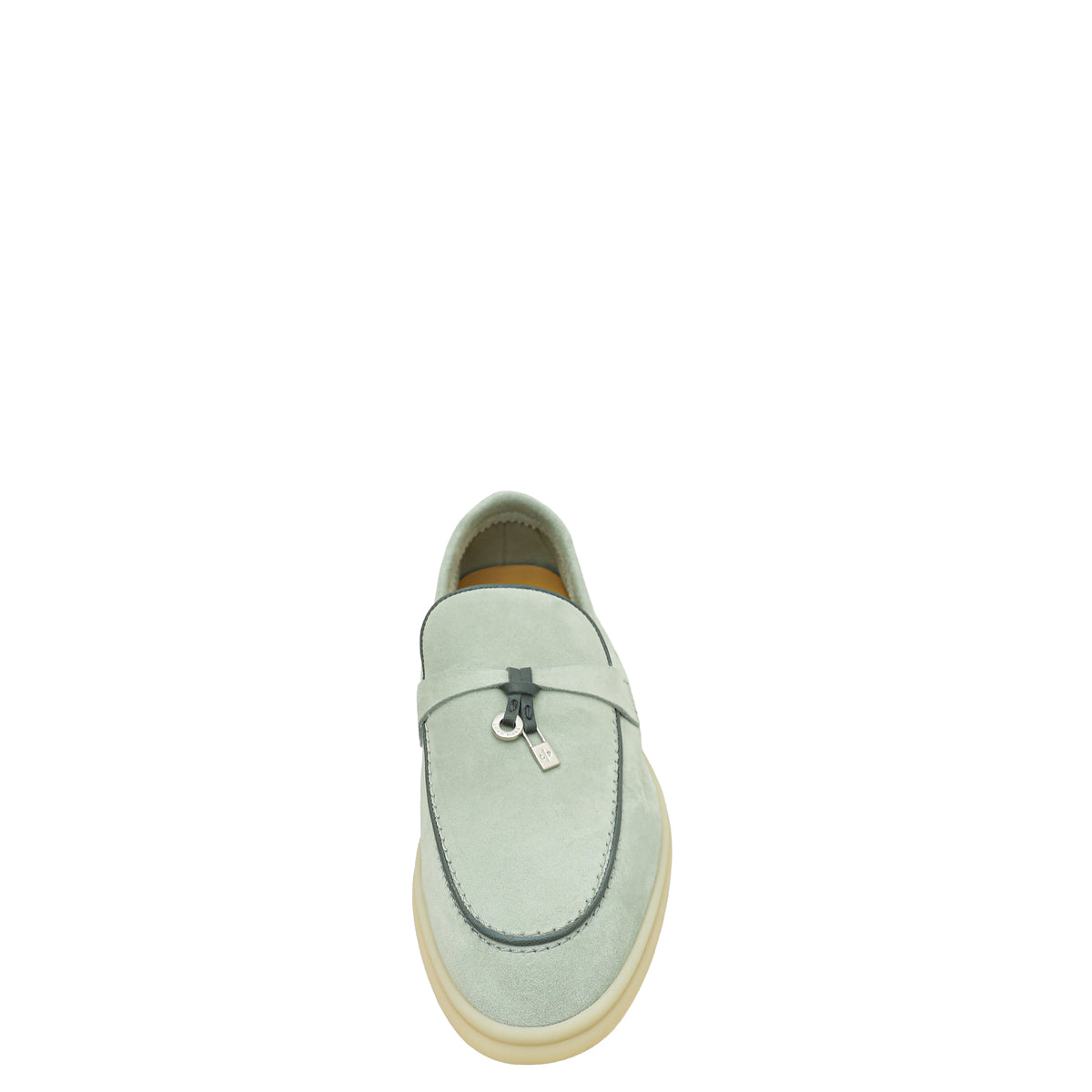 Loro Piana Eucalyptus Summer Charms Walk Loafers 38.5-Loro Piana-THE CLOSET