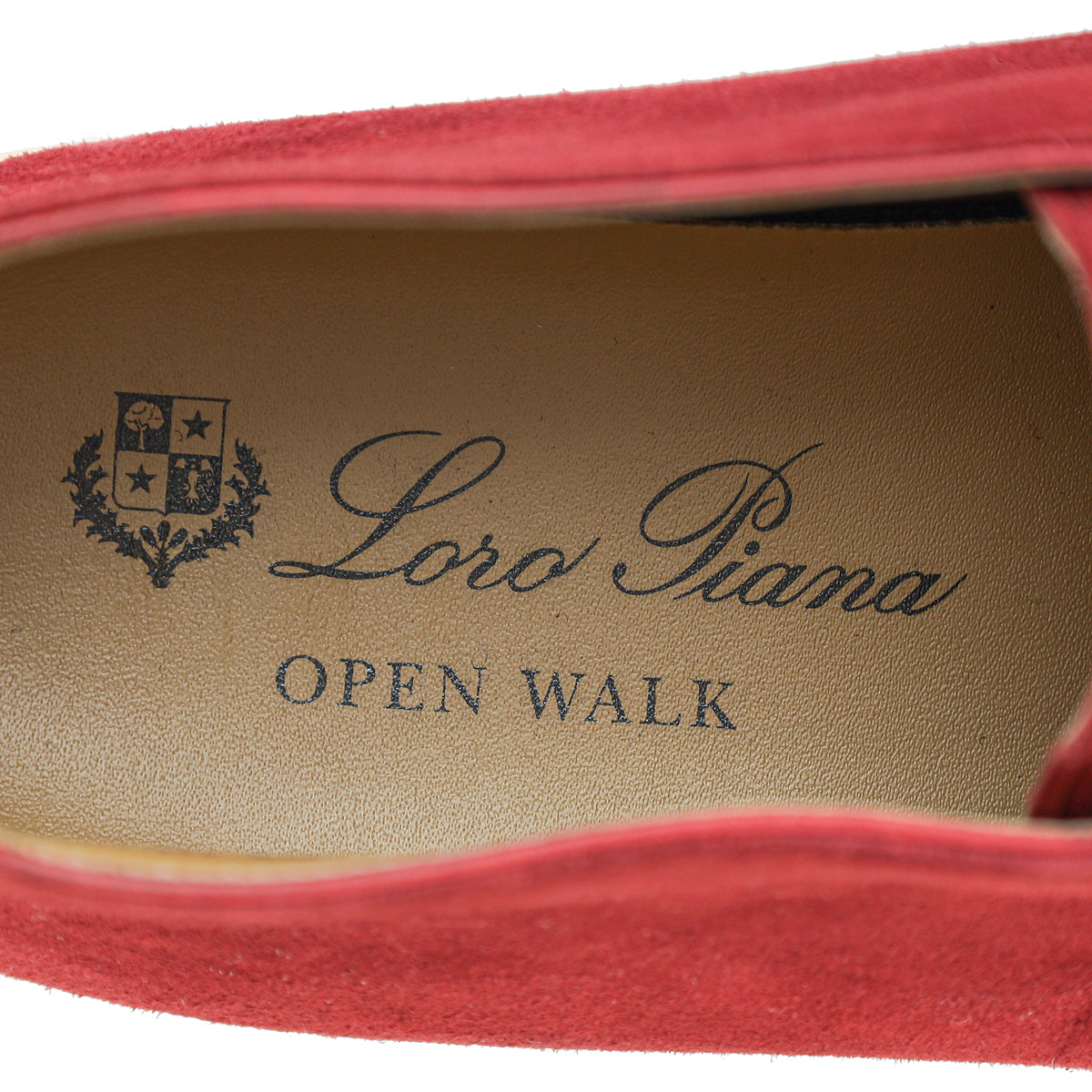 Loro Piana Dark Red Suede Open Walk Chukka Boots 38