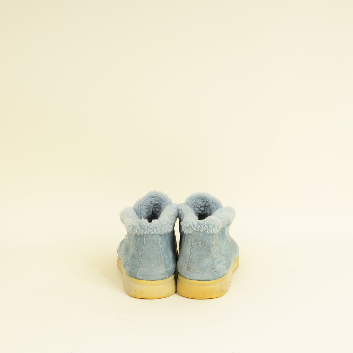 Loro Piana Blue Sapphire Open Walk Ankle Boot 38