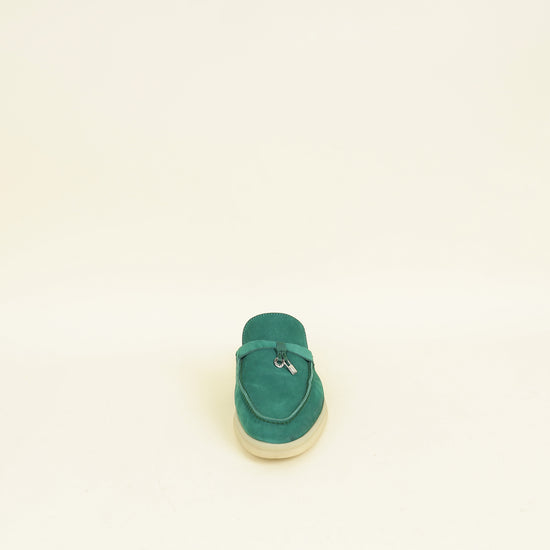 Loro Piana Jazz Club Babouche Charms Walk Loafer 38