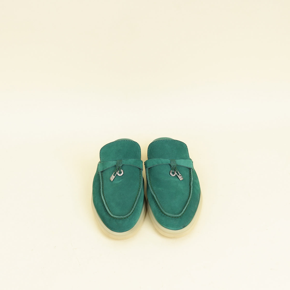 Loro Piana Jazz Club Babouche Charms Walk Loafer 38