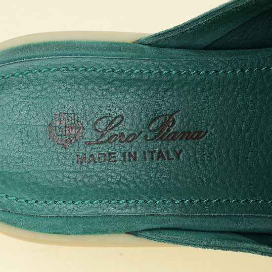 Loro Piana Jazz Club Babouche Charms Walk Loafer 38
