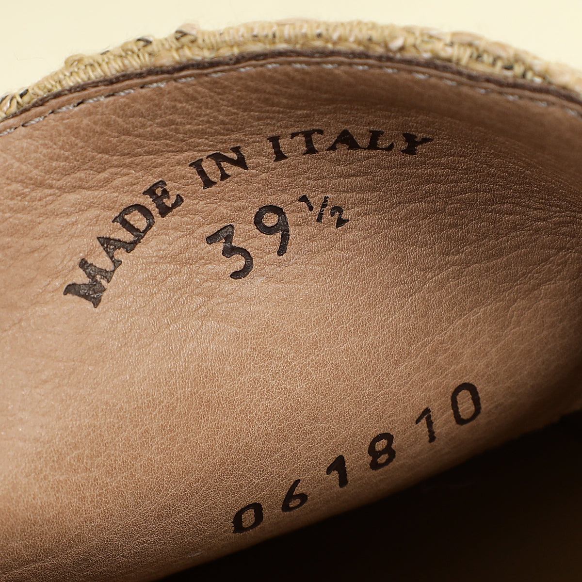 Loro Piana Bicolor Linen Summer Charms Walk Loafers 39.5