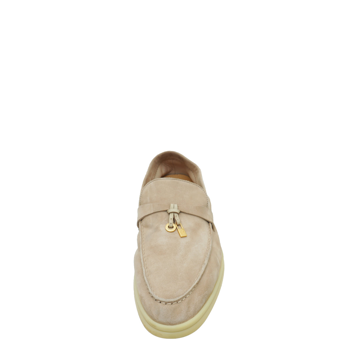 Loro Piana Sandstone Summer Charms Walk Loafers 39-Loro Piana-THE CLOSET
