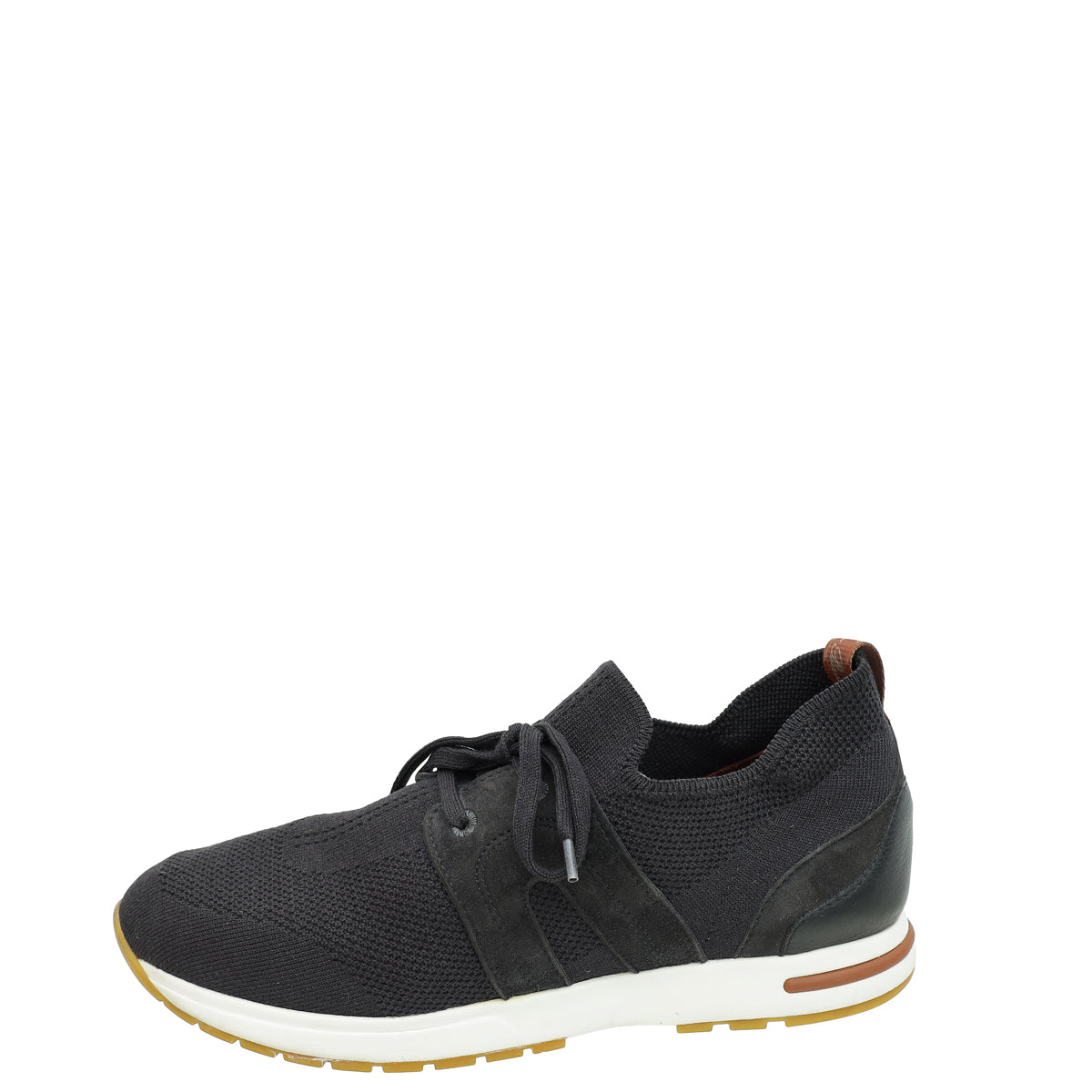 Loro Piana Black 360 Lp Lady Flexy Walk Sneaker 39