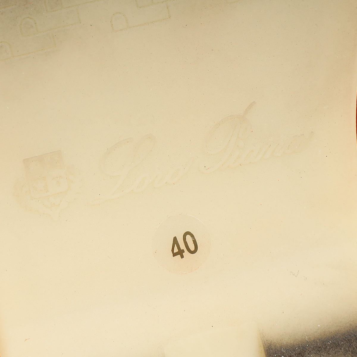 Loro Piana Orange Flamme Babouche Charms Walk Loafer 40