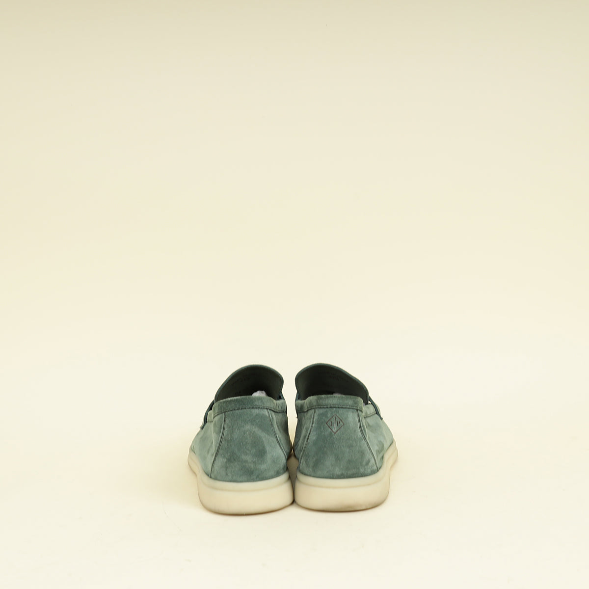 Loro Piana Class Green Summer Charms Walk Loafer 41.5