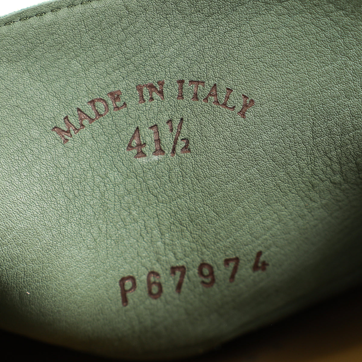 Loro Piana Class Green Summer Charms Walk Loafer 41.5