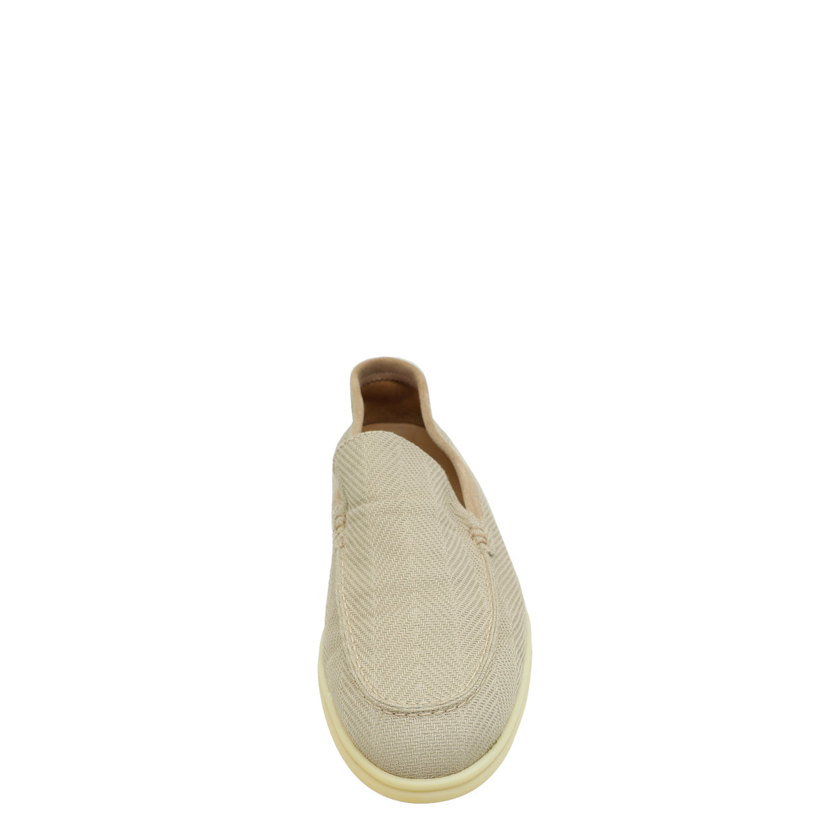 Loro Piana Light Beige Summer Knit Walk Wish Loafers 42-Loro Piana-THE CLOSET