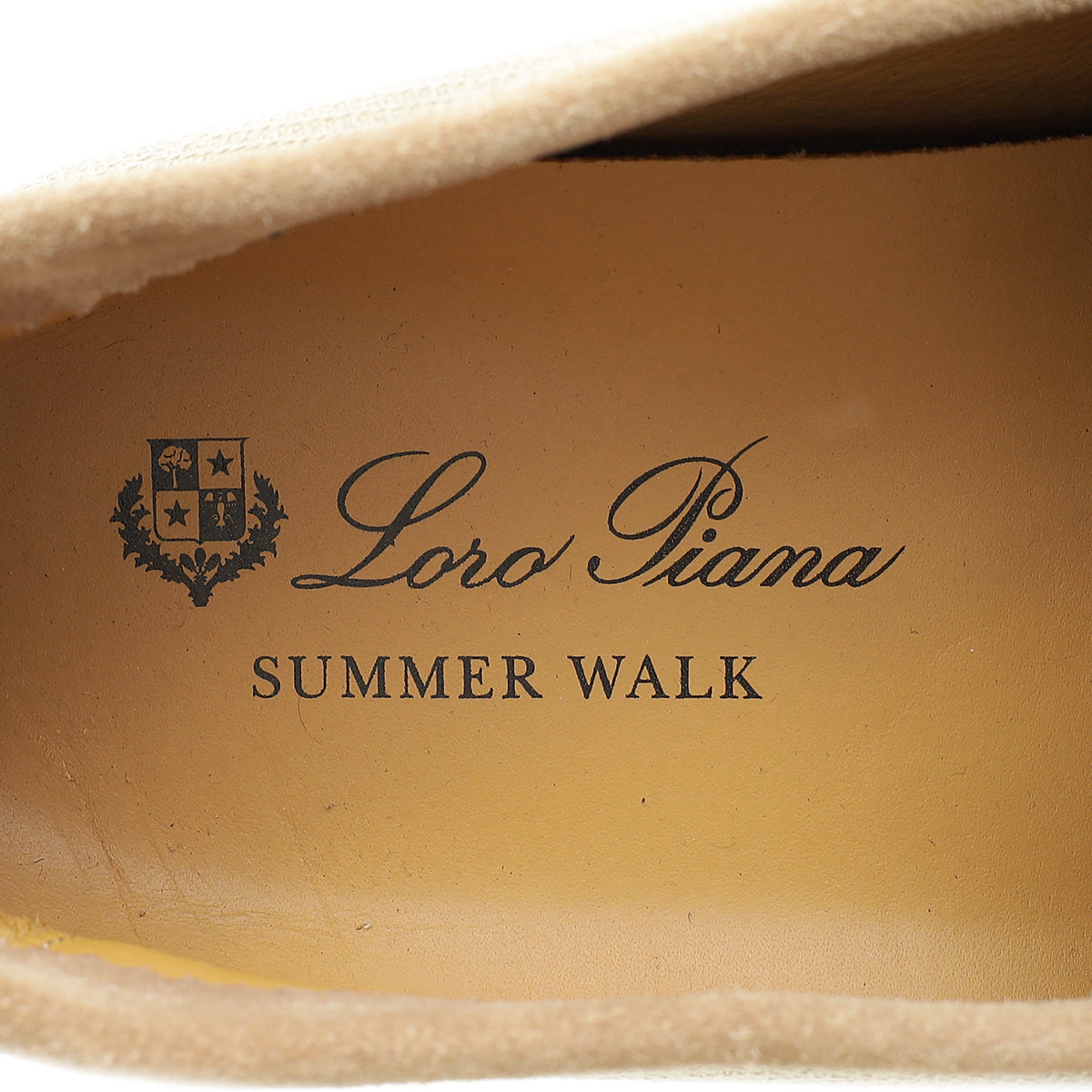 Loro Piana Light Beige Summer Knit Walk Wish Loafers 42