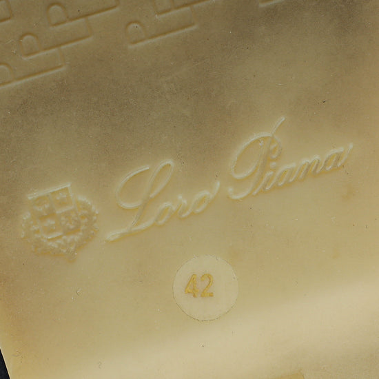 Loro Piana Navy Blue Summer Charms Walk Loafer 42-Loro Piana-THE CLOSET