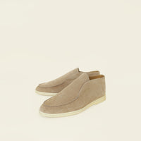 Loro Piana Sandstone Open Walk Ankle Boots 44.5