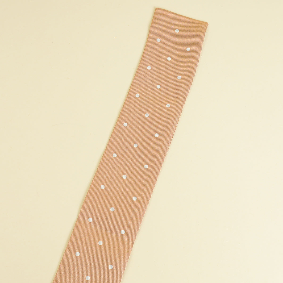 Loro Piana Bicolor Pois Tie Band Twilly