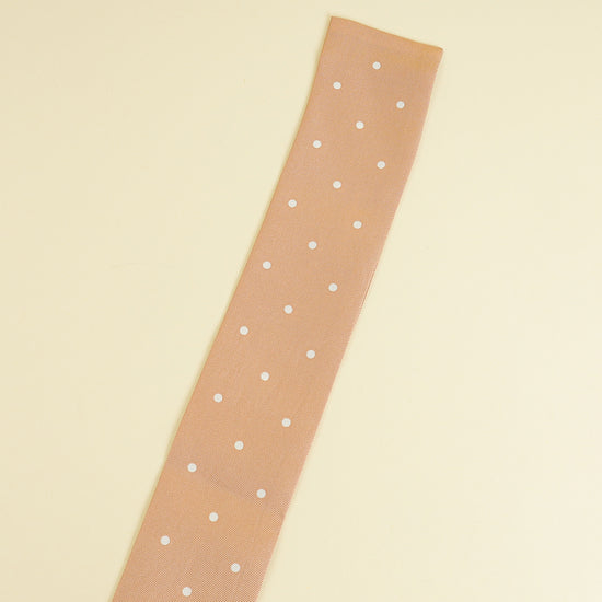 Loro Piana Bicolor Pois Tie Band Twilly