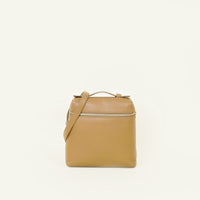 Loro Piana Light Brown Extra Pocket Backpack Bag