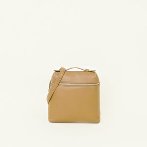 Loro Piana Light Brown Extra Pocket Backpack Bag