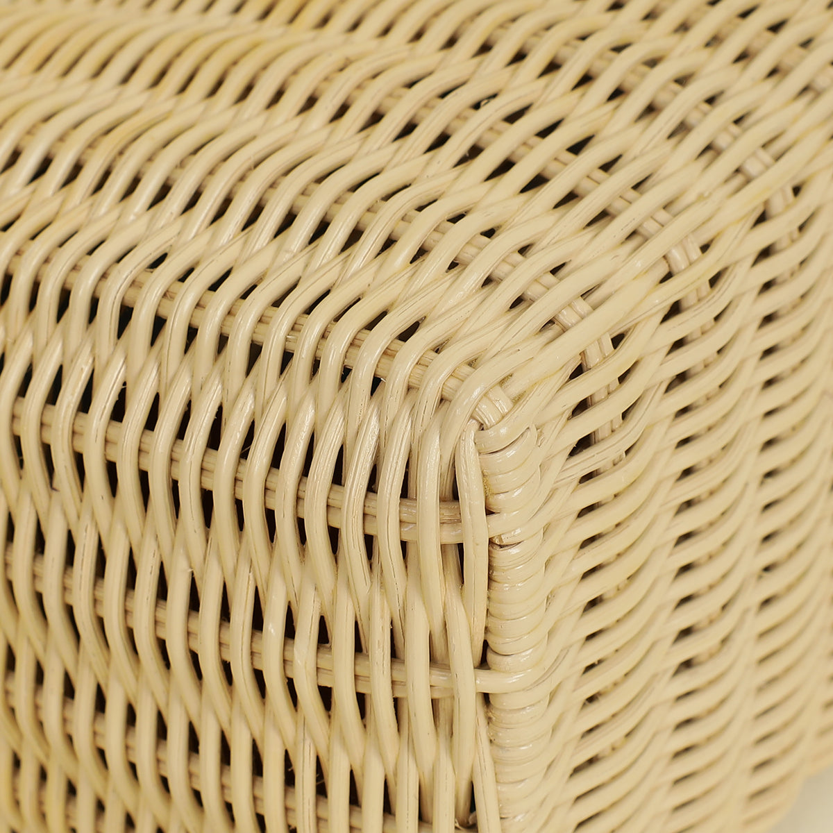 Loro Piana Bicolor Extra Pocket L19 Alligator Wicker Pouch