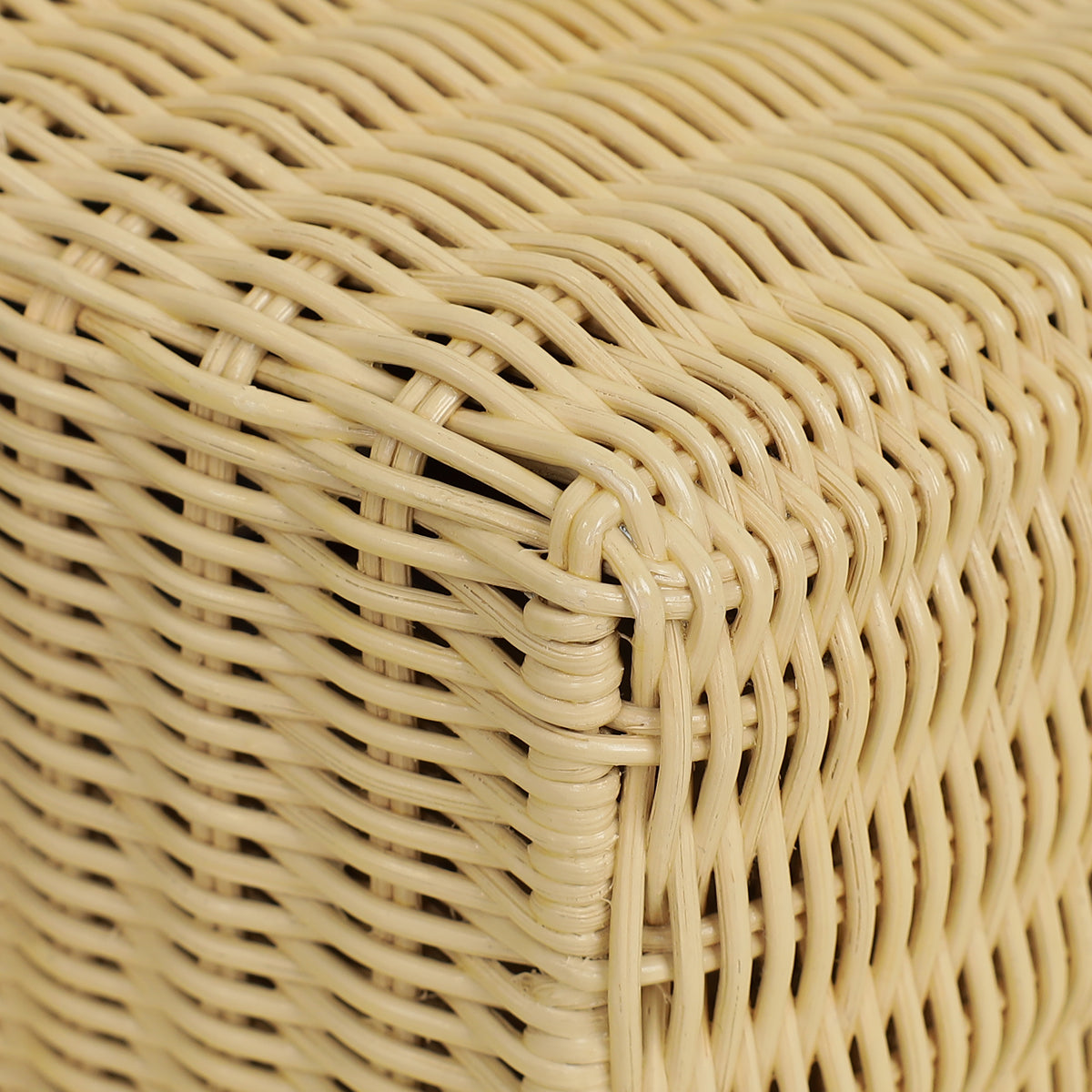 Loro Piana Bicolor Extra Pocket L19 Alligator Wicker Pouch