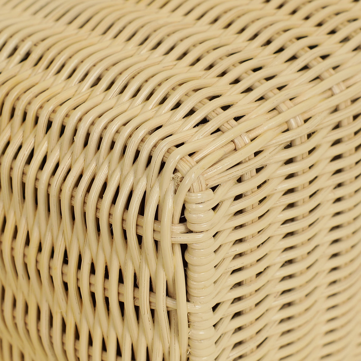 Loro Piana Bicolor Extra Pocket L19 Alligator Wicker Pouch