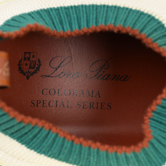 Loro Piana Cream Multicolor 360 Lp Flexy Walk Colorama Sneaker 44-Loro Piana-THE CLOSET