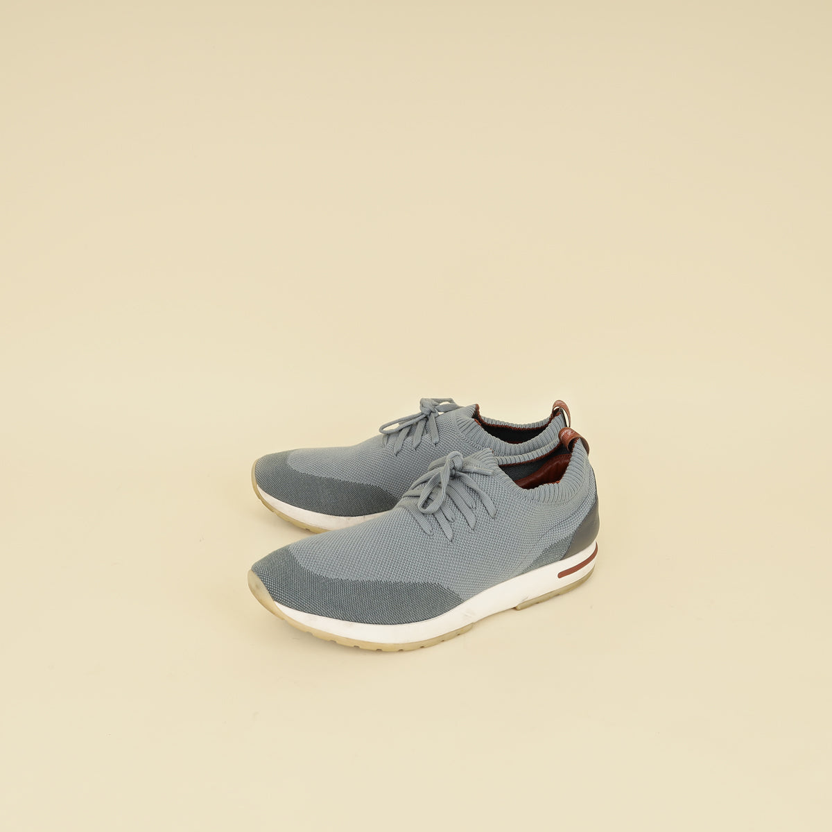 Loro Piana Mediterranean Sage 360 Lp Flexy Walk Sneaker 44-Loro Piana-THE CLOSET